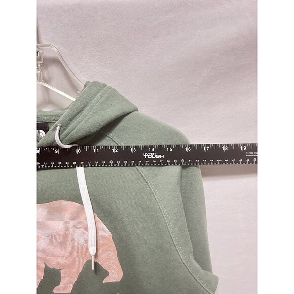 The North Face Womens Medium Sweatshirt Peach Bear Graphic - Picture 2 of 11